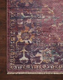 Loloi Giada Collection - Traditional Power Loomed Rug in Grape (GIA-02)