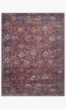 Loloi Giada Collection - Traditional Power Loomed Rug in Grape (GIA-02)