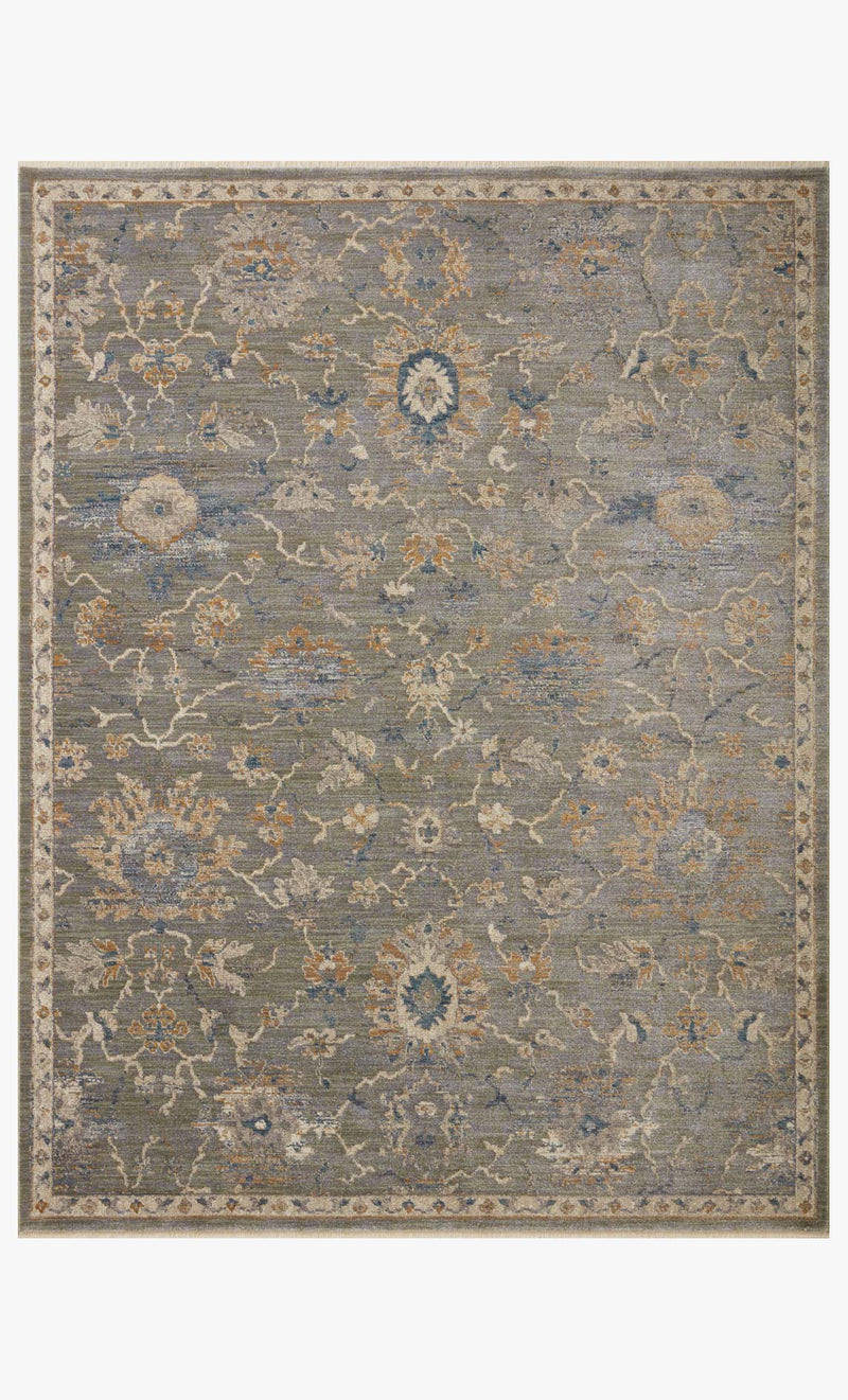 Loloi Giada Collection - Traditional Power Loomed Rug in Sage & Gold (GIA-03)
