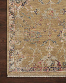 Loloi Giada Collection - Traditional Power Loomed Rug in Gold (GIA-05)