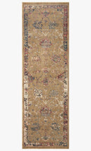 Loloi Giada Collection - Traditional Power Loomed Rug in Gold (GIA-05)