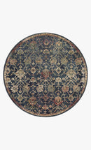 Loloi Giada Collection - Traditional Power Loomed Rug in Navy (GIA-05)