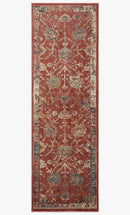 Loloi Giada Collection - Traditional Power Loomed Rug in Red (GIA-05)