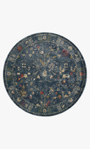 Loloi Giada Collection - Traditional Power Loomed Rug in Denim (GIA-06)