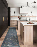 Loloi Giada Collection - Traditional Power Loomed Rug in Denim (GIA-06)