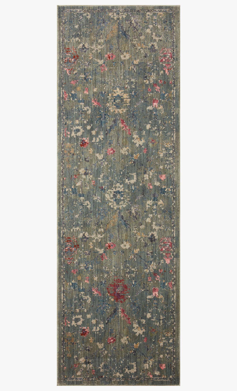 Loloi Giada Collection - Traditional Power Loomed Rug in Lagoon (GIA-06)