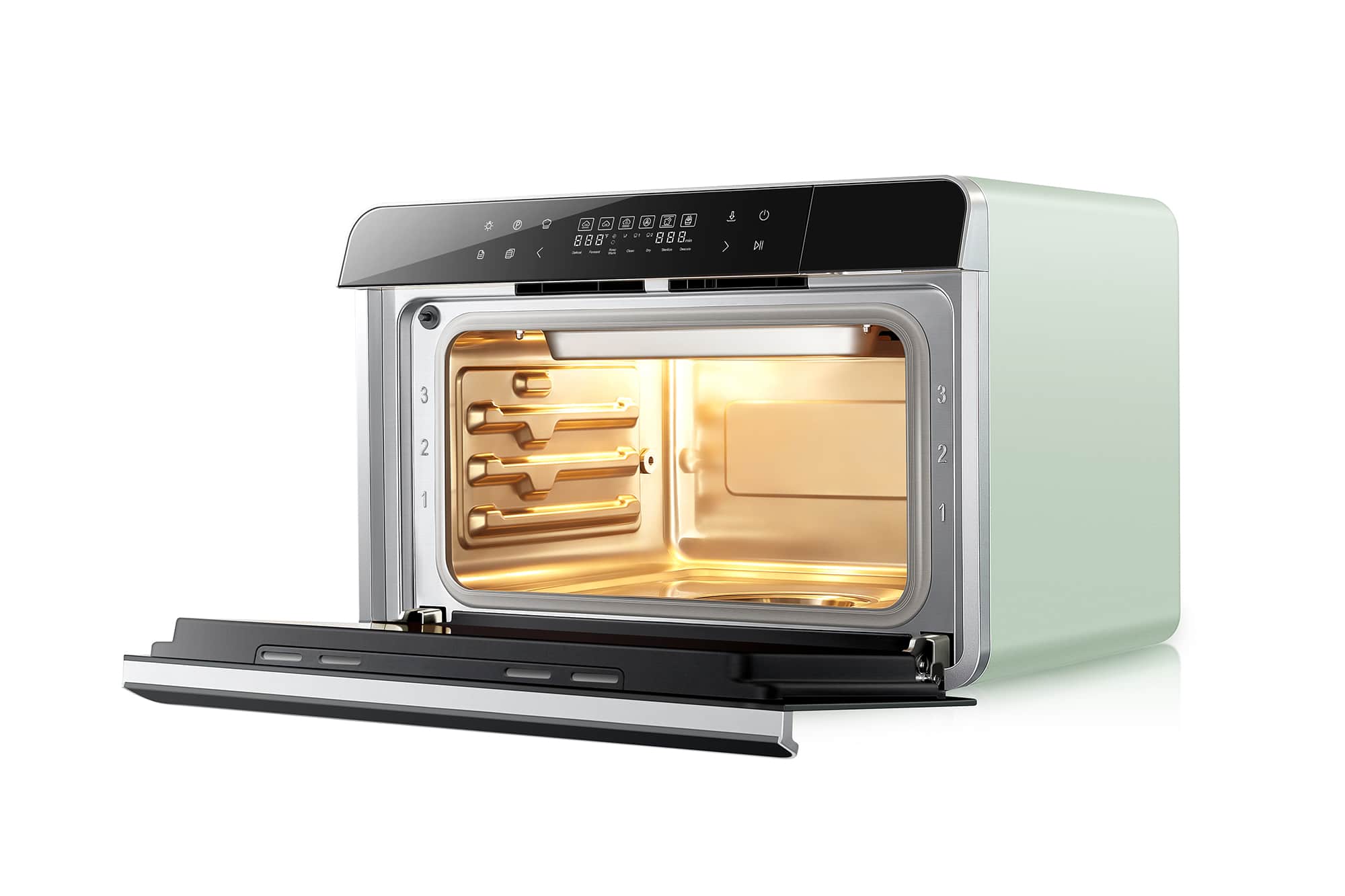ROBAM R-Box Convection Toaster Oven in Green (CT763G) - Main Image