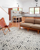 Loloi II Hagen Collection - CONTEMPORARY Power Loomed Rug in Blue (HAG-02)