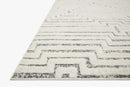 Loloi II Hagen Collection - CONTEMPORARY Power Loomed Rug in White & Sky (HAG-03)
