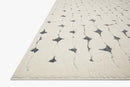 Loloi II Hagen Collection - CONTEMPORARY Power Loomed Rug in White & Navy (HAG-04)