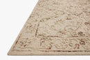 Loloi II Halle Collection - Traditional Hooked Rug in Natural & Sage (HAE-02)