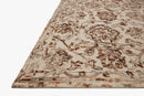 Loloi II Halle Collection - Traditional Hooked Rug in Taupe & Rust (HAE-03)