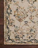 Loloi II Halle Collection - Traditional Hooked Rug in Lagoon (HAE-04)