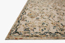 Loloi II Halle Collection - Traditional Hooked Rug in Lagoon (HAE-04)