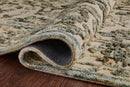 Loloi II Halle Collection - Traditional Hooked Rug in Grey & Sky (HAE-05)