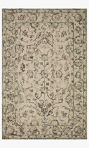 Loloi II Halle Collection - Traditional Hooked Rug in Grey & Sky (HAE-05)