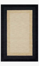 Loloi Hamilton Collection - Transitional Hand Loomed Rug in Ivory & Charcoal (HM-01)