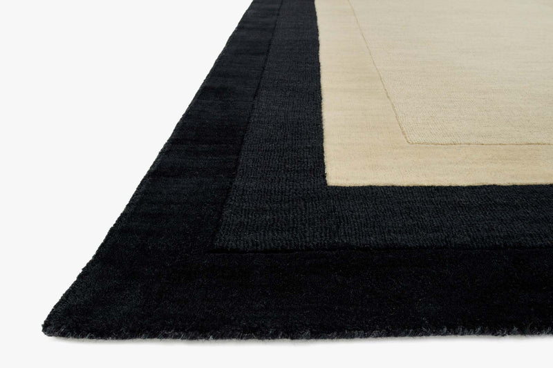 Loloi Hamilton Collection - Transitional Hand Loomed Rug in Ivory & Charcoal (HM-01)