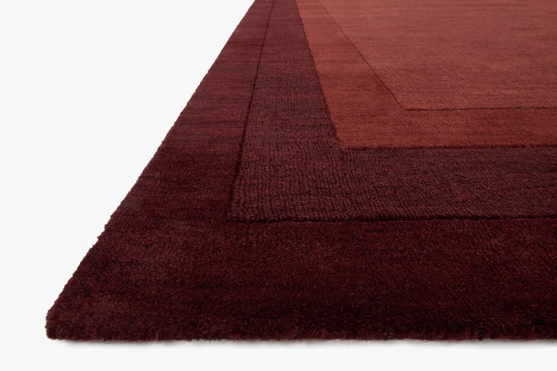 Loloi Hamilton Collection - Transitional Hand Loomed Rug in Red (HM-01)