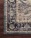 Loloi II Hathaway Collection - Traditional Power Loomed Rug in Navy (HTH-01)