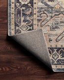 Loloi II Hathaway Collection - Traditional Power Loomed Rug in Navy (HTH-01)