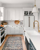 Loloi II Hathaway Collection - Traditional Power Loomed Rug in Navy (HTH-01)