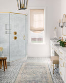 Loloi II Hathaway Collection - Traditional Power Loomed Rug in Denim (HTH-02)