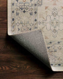 Loloi II Hathaway Collection - Traditional Power Loomed Rug in Beige (HTH-04)