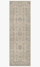Loloi II Hathaway Collection - Traditional Power Loomed Rug in Beige (HTH-04)
