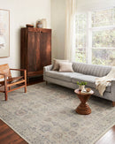 Loloi II Hathaway Collection - Traditional Power Loomed Rug in Beige (HTH-04)