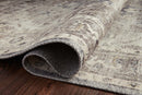 Loloi II Hathaway Collection - Traditional Power Loomed Rug in Steel & Ivory (HTH-05)