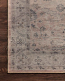 Loloi II Hathaway Collection - Traditional Power Loomed Rug in Blush (HTH-06)