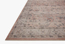 Loloi II Hathaway Collection - Traditional Power Loomed Rug in Blush (HTH-06)