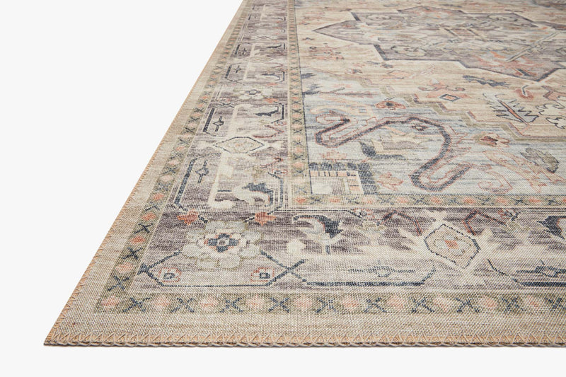 Loloi II Hathaway Collection - Traditional Power Loomed Rug in Multi & Ivory (HTH-07)