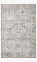 Loloi II Heidi Collection - Traditional Power Loomed Rug in Dove & Blush (HEI-02)