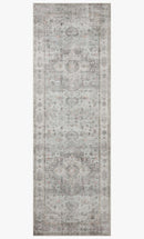 Loloi II Heidi Collection - Traditional Power Loomed Rug in Dove & Blush (HEI-02)