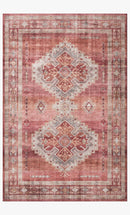 Loloi II Heidi Collection - Traditional Power Loomed Rug in Sunset & Natural (HEI-03)