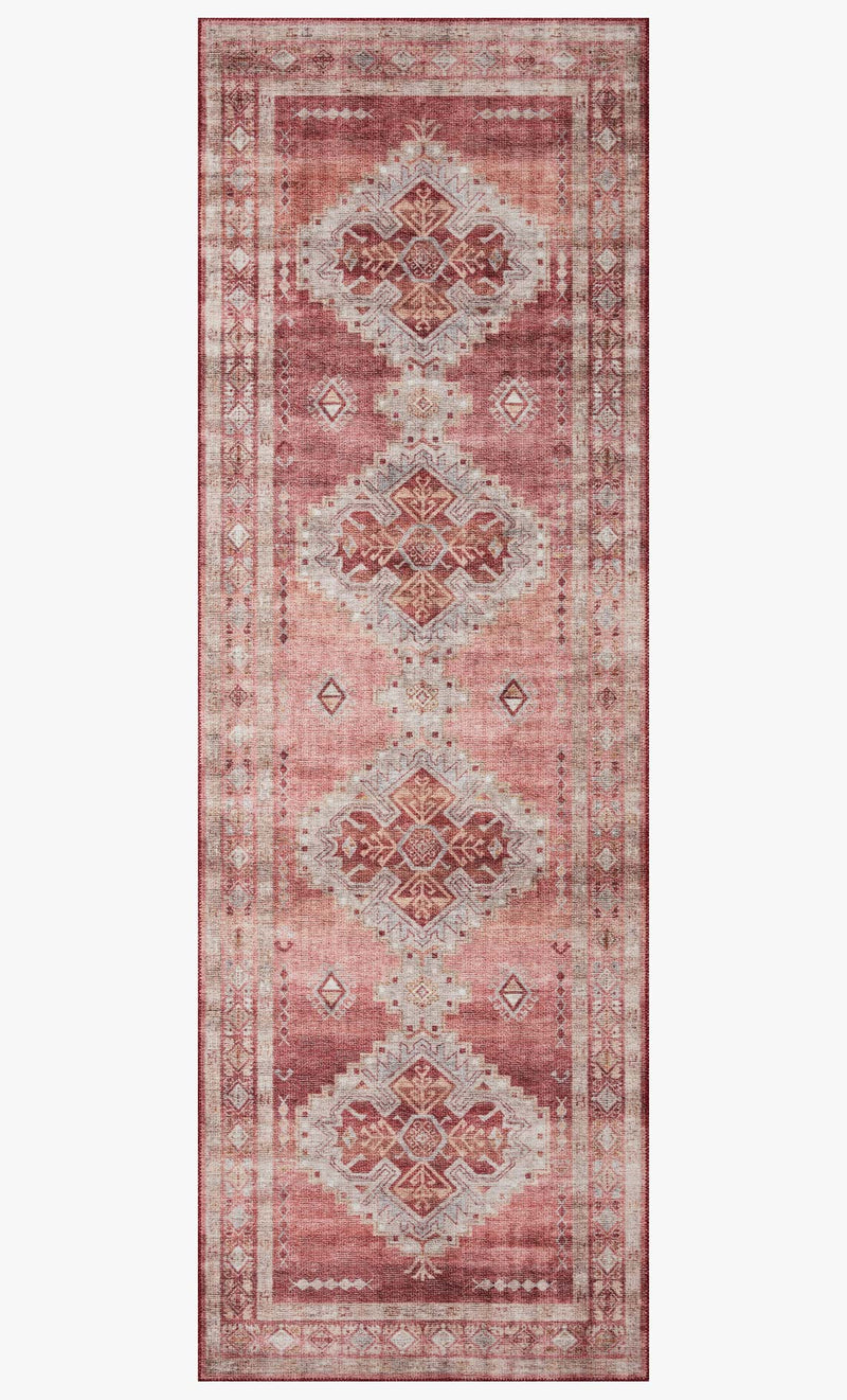 Loloi II Heidi Collection - Traditional Power Loomed Rug in Sunset & Natural (HEI-03)