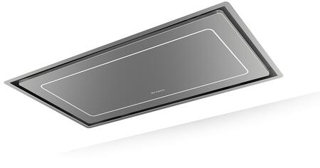 Faber 36-Inch Hi-Light Island Mounted Convertible Range Hood in Stainless Steel (HILTIS36SSNB)
