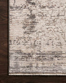 Loloi Homage Collection - Transitional Power Loomed Rug in Graphite & Beige (HOM-01)