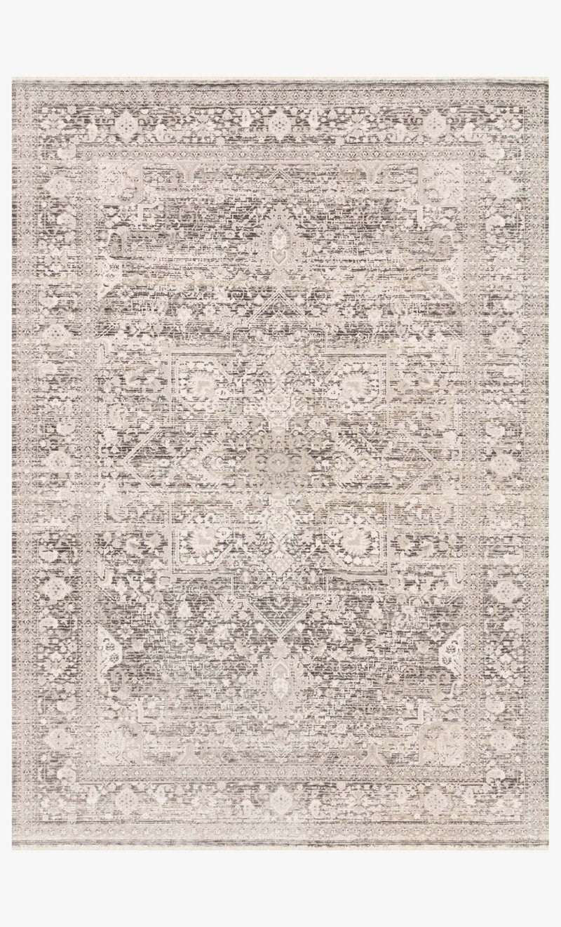Loloi Homage Collection - Transitional Power Loomed Rug in Ivory & Grey (HOM-04)