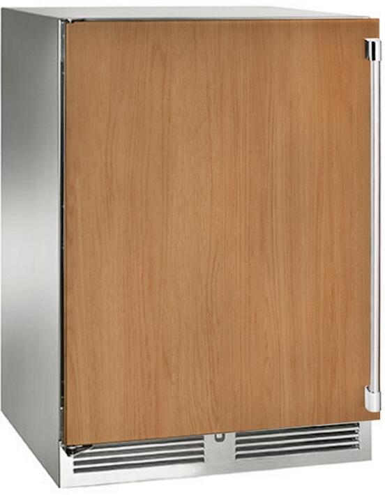 Perlick 24" Signature Series Outdoor Built-In Counter Depth Compact Refrigerator with 5.2 cu. ft. Capacity in Panel Ready (HP24RM-4-2)