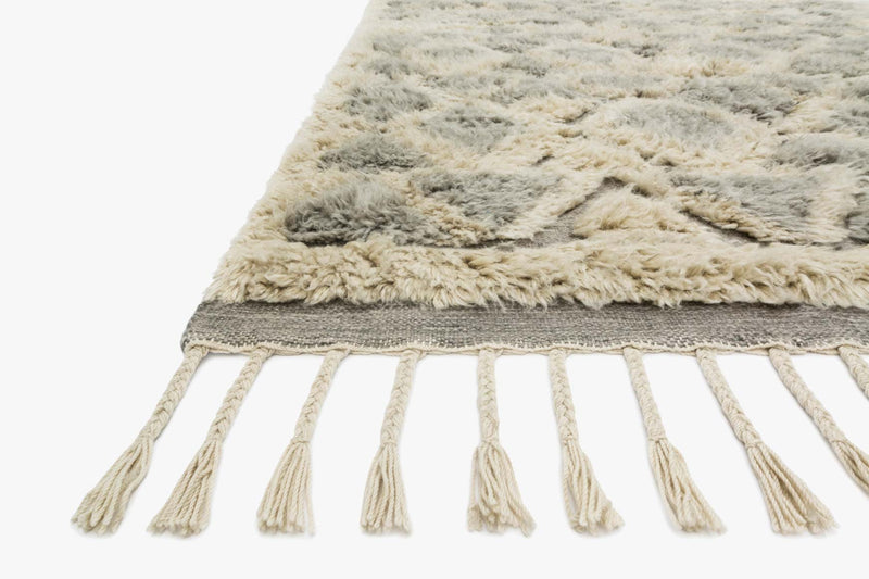 Loloi Hygge Collection - Contemporary Hand Loomed Rug in Smoke & Taupe (YG-02)