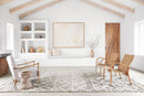Loloi Hygge Collection - Contemporary Hand Loomed Rug in Smoke & Taupe (YG-02)