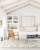 Loloi Hygge Collection - Contemporary Hand Loomed Rug in Smoke & Taupe (YG-02)