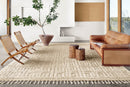 Loloi Hygge Collection - Contemporary Hand Loomed Rug in Oatmeal & Sand (YG-04)