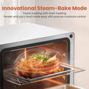 FOTILE 18-Inch ChefCubii 4-in-1 Countertop Convection Steam Oven, Air Fryer, Food Dehydrator, and Steam Self-clean (HYZK26-E1)