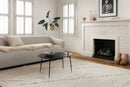 Loloi Iman Collection - Contemporary Hand Knotted Rug in Ivory & Lt. Grey (IMA-03)