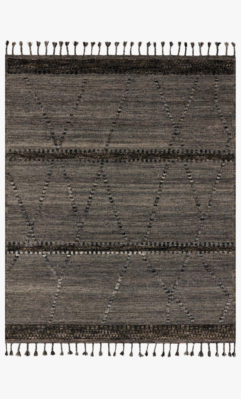 Loloi Iman Collection - Contemporary Hand Knotted Rug in Grey & Multi (IMA-04)
