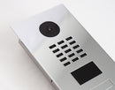 DoorBird D2101V IP Video Door Station, 1 Call Button in Chrome